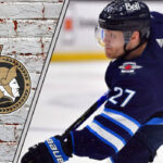 Nikolaj Ehlers skating in Winnipeg Jets jersey with NHL trade rumors linking him to the Ottawa Senators