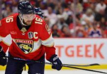 Florida Panthers captain Aleksander Barkov