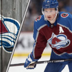 Cale Makar Point Projections 2025-26: Is a 100-Point Season on the Horizon? Colorado Avalanche defenseman Cale Makar skating with the puck, poised to make a play in the offensive zone during the 2025-26 NHL season.