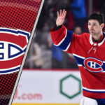 Carey Price waving to the Habs crowd, as he skates to the dressing room, contemplating the future of his contract and the team's salary cap