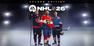 The Tkachuk family—Matthew, Brady, and Keith—on the official cover of the EA Sports NHL 26 video game