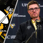 Kyle Dubas’s Cryptic Comment: Are the Pittsburgh Penguins Fueling a Massive RFA Offer Sheet? Pittsburgh Penguins GM Kyle Dubas speaking at a press conference, with the team logo in the background