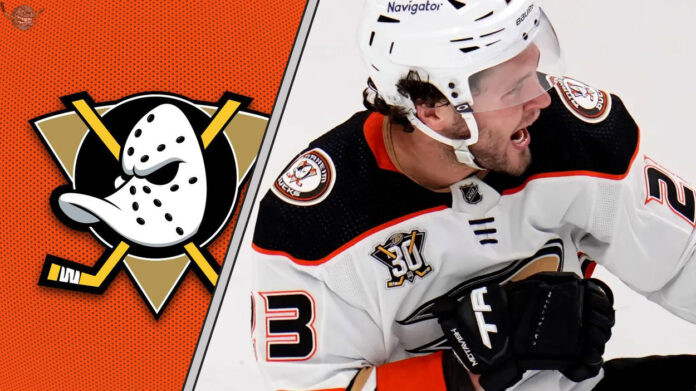 The Ducks' Core Belief in McTavish Anaheim Ducks forward Mason McTavish celebrates a goal during an NHL game, with the latest Ducks rumors swirling around his contract negotiations.
