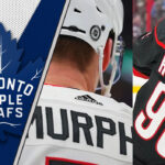 The Toronto Maple Leafs’ Next Big Move Might Involve More Than Just One Player An image of Jack Roslovic and Connor Murphy with the Toronto Maple Leafs logo in the background, representing the latest NHL trade rumors