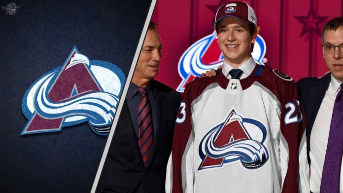 Top 5 Colorado Avalanche prospect, featuring headshot of Mikhail Gulyayev