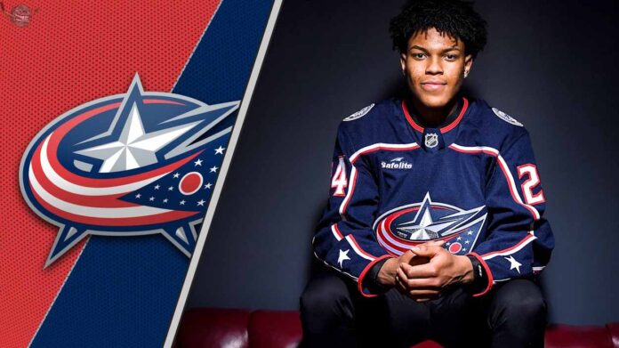 columbus-blue-jackets-top-5-prospects-2025-26 Top 5 Columbus Blue Jackets prospect, featuring Cayden Lindstrom ready for the 2025-26 NHL season