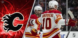 Jonathan Huberdeau point projections 2025-26 with Calgary Flames fantasy hockey outlook
