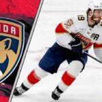 Matthew Tkachuk Fantasy Projection 2025-26: More Points in Fewer Games? Florida Panthers forward Matthew Tkachuk skates with the puck, illustrating his 2025-2026 fantasy hockey point projection.