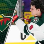 Minnesota Wild top 5 prospect Zeev Buium shooting the puck