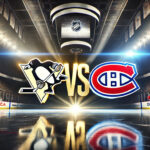 How to Watch the Pittsburgh Penguins vs. Montreal Canadiens Preseason Game on TV Pittsburgh Penguins and Montreal Canadiens logos facing each other on a hockey rink background.