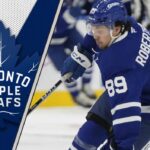 The Writing’s on the Wall: Why a Nick Robertson Trade is a Matter of When, Not If oronto Maple Leafs forward Nick Robertson skating with the puck as NHL trade rumors circle around him