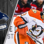 The Smartest Move the Canucks Could Make? Why Robby Fabbri on a PTO Is a Game-Changer Robby Fabbri in a Anaheim Ducks jersey, skating during a pre-season game at Rogers Arena.