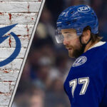 Victor Hedman Point Projections 2025-26: The Fantasy Hockey Blueprint Victor Hedman skates with the puck, ready to make a play during a Tampa Bay Lightning game in the 2025-26 NHL season