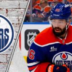 Edmonton Oilers' Jake Walmanskating with the puck