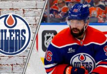 Edmonton Oilers’ Jake Walman, Jack Roslovic Out vs. Canucks Edmonton Oilers' Jake Walmanskating with the puck