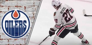 Chicago Blackhawks forward Lukas Reichel trade rumors linked to Edmonton Oilers