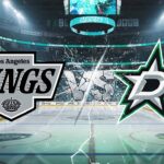 Can the Kings Upset the Stars? How to Watch, Stats & Bold Predictions A stylized image of the Los Angeles Kings and Dallas Stars logos colliding at center ice in a hockey arena, with the word 'VS' between them.