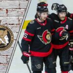 The Ottawa Senators Are Lost: Did Brady Tkachuk Take Their Identity With Him? Ottawa Senators players celebrating a goal as the team hopes to get back to it's winning ways
