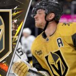 Jack Eichel’s Contract Impasse: Inside the Vegas Golden Knights’ High-Stakes Negotiation Vegas Golden Knights star Jack Eichel skates during a game, illustrating the ongoing contract negotiations.