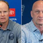 Jarmo Kekalainen looking serious, rumored to replace Kevyn Adams as General Manager of the Buffalo Sabres.