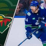 Are the Canucks Delusional? The Insane Trade Ask for Kiefer Sherwood Vancouver Canucks winger Kiefer Sherwood skating against the Minnesota Wild, subject of NHL trade rumors involving Marco Rossi and a first-round pick.