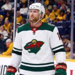 A concept image showing Nashville Predators forward Steven Stamkos in a Minnesota Wild away jersey, following reports that he has included the team on his list of potential trade destinations.A concept image showing Nashville Predators forward Steven Stamkos in a Minnesota Wild away jersey, following reports that he has included the team on his list of potential trade destinations.