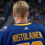 A Buffalo Sabres Reunion? Why Rasmus Ristolainen Makes Sense Philadelphia Flyers defenseman Rasmus Ristolainen, seen here from the back during a game, is the subject of trade rumors linking him to the Buffalo Sabres.