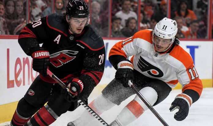 Philadelphia Flyers vs Carolina Hurricanes 2026 NHL Stanley Cup Playoffs Game 1 matchup