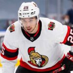 Jordan Kyrou in Ottawa Senators away uniform and helmet - NHL trade rumors analysis