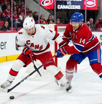 How to Watch Montreal Canadiens vs. Carolina Hurricanes Game 5 TV/Stream Carolina Hurricanes vs. Montreal Canadiens Game 5 (May 29, 2026): Key Playoff Moments - Nick Suzuki and Taylor Hall Battling for the Puck