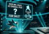 San Jose Sharks 2026 NHL Draft stage graphic illustrating trade rumors for the number 2 overall pick in exchange for a top-pairing defenseman and draft assets.