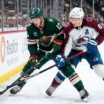 How to Watch Minnesota Wild vs Colorado Avalanche Game 5 Tonight Minnesota Wild's Matt Boldy and Colorado Avalanche's Cale Makar battle for the puck in a crucial NHL playoff game.