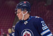 Alberts Šmits Winnipeg Jets 2026 NHL Draft prospect concept photo