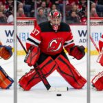 Connor Hellebuyck Trade Rumors: 3 Landing Spots for the Winnipeg Jets Goalie innipeg Jets goalie Connor Hellebuyck, a target in NHL trade rumors for the Panthers, Devils, and Red Wings, in a butterfly save stance wearing TRUE goalie gear.