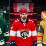 Dylan Larkin Trade Rumors: Minnesota Wild Fit & 3-Team List Dylan Larkin 3-team trade list featuring Minnesota Wild, Florida Panthers, and Vegas Golden Knights jerseys.