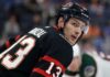 Mathew Barzal Trade Rumors: Ottawa Senators & New York Islanders MATHEW BARZAL JERSEY SWAP CONCEPT PHOTO IN OTTAWA SENATORS UNIFORM WITH NUMBER 13.