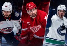 Latest NHL News Today: Trades, Rumors, RFA Buzz And Free Agency Updates Kirill Marchenko, Dylan Larkin and Nils Hoglander featured in a three-way NHL News split image as trade rumors and offseason buzz heat up before free agency.