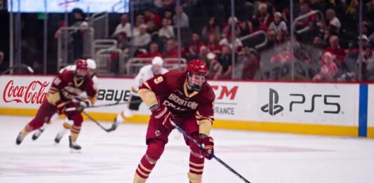 Washington Capitals Draft 2026: Why They Should Pick Oscar Hemming Boston College freshman and 2026 NHL Draft prospect Oscar Hemming #9 puck handling during an NCAA hockey game.