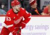 Will the Detroit Red Wings Trade Alex DeBrincat or Re-Sign Their Top Goal Scorer? Alex DeBrincat skating for the Detroit Red Wings as contract extension and NHL trade rumors surround his future in Detroit