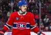 Montreal Canadiens Trade Rumors: Teams Keep Calling About Arber Xhekaj Montreal Canadiens defenceman in a red home jersey during an NHL game as Arber Xhekaj trade rumors continue