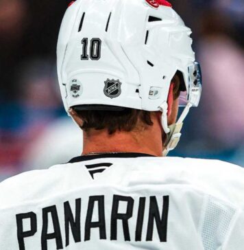 Artemi Panarin Point Projections 2026-27: Los Angeles Kings Fantasy Outlook Artemi Panarin looking down the ice as he hopes to improve on his 2026-27 fantasy hockey point projection.