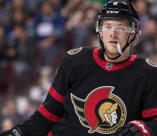Brock Boeser Trade Rumor: Could the Vancouver Canucks Send Him to the Ottawa Senators? Brock Boeser wearing an Ottawa Senators home jersey amid NHL trade rumors linking the Vancouver Canucks winger to Ottawa