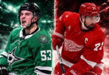 Dylan Larkin Open to Dallas Stars Trade, but Steve Yzerman Wants Wyatt Johnston Wyatt Johnston of the Dallas Stars and Dylan Larkin of the Detroit Red Wings featured in a split image amid NHL trade rumors.
