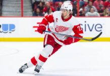 Dylan Larkin to the Philadelphia Flyers? Why This Trade Rumor Is Gaining Momentum Dylan Larkin skating in a Detroit Red Wings away jersey amid NHL trade rumors linking the Red Wings captain to Philadelphia
