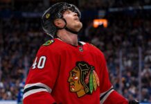 Elias Pettersson Trade Rumor: Why the Vancouver Canucks Center Fits the Chicago Blackhawks Elias Pettersson wearing a Chicago Blackhawks home jersey and helmet amid NHL trade rumors involving the Vancouver Canucks
