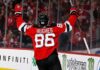 Jack Hughes Point Projections 2026-27: Can the Devils Star Reach 100 Points? Jack Hughes celebrates a goal for the New Jersey Devils ahead of his 2026-27 Fantasy Hockey point projection.