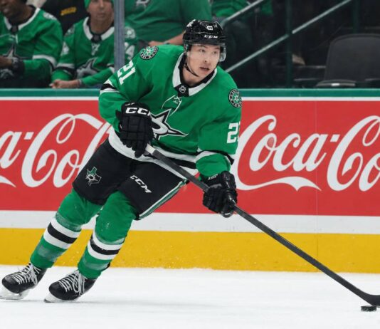 What Will the Dallas Stars Do Next With Jason Robertson? Jason Robertson skating for the Dallas Stars following his one-year, $12 million contract, with his long-term future and 2027 free agency still uncertain.