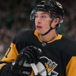 Jason Robertson Trade Rumors: Could the Dallas Stars and Pittsburgh Penguins Pull Off a Blockbuster? Jason Robertson wearing a Pittsburgh Penguins home jersey in NHL trade rumors linking the Dallas Stars star to Pittsburgh after Nick Robertson trade