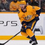 Will the Nashville Predators Trade Jonathan Marchessault? Jonathan Marchessault skating for the Nashville Predators amid NHL trade rumors and speculation about his future in Nashville