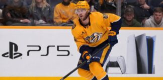Will the Nashville Predators Trade Jonathan Marchessault? Jonathan Marchessault skating for the Nashville Predators amid NHL trade rumors and speculation about his future in Nashville